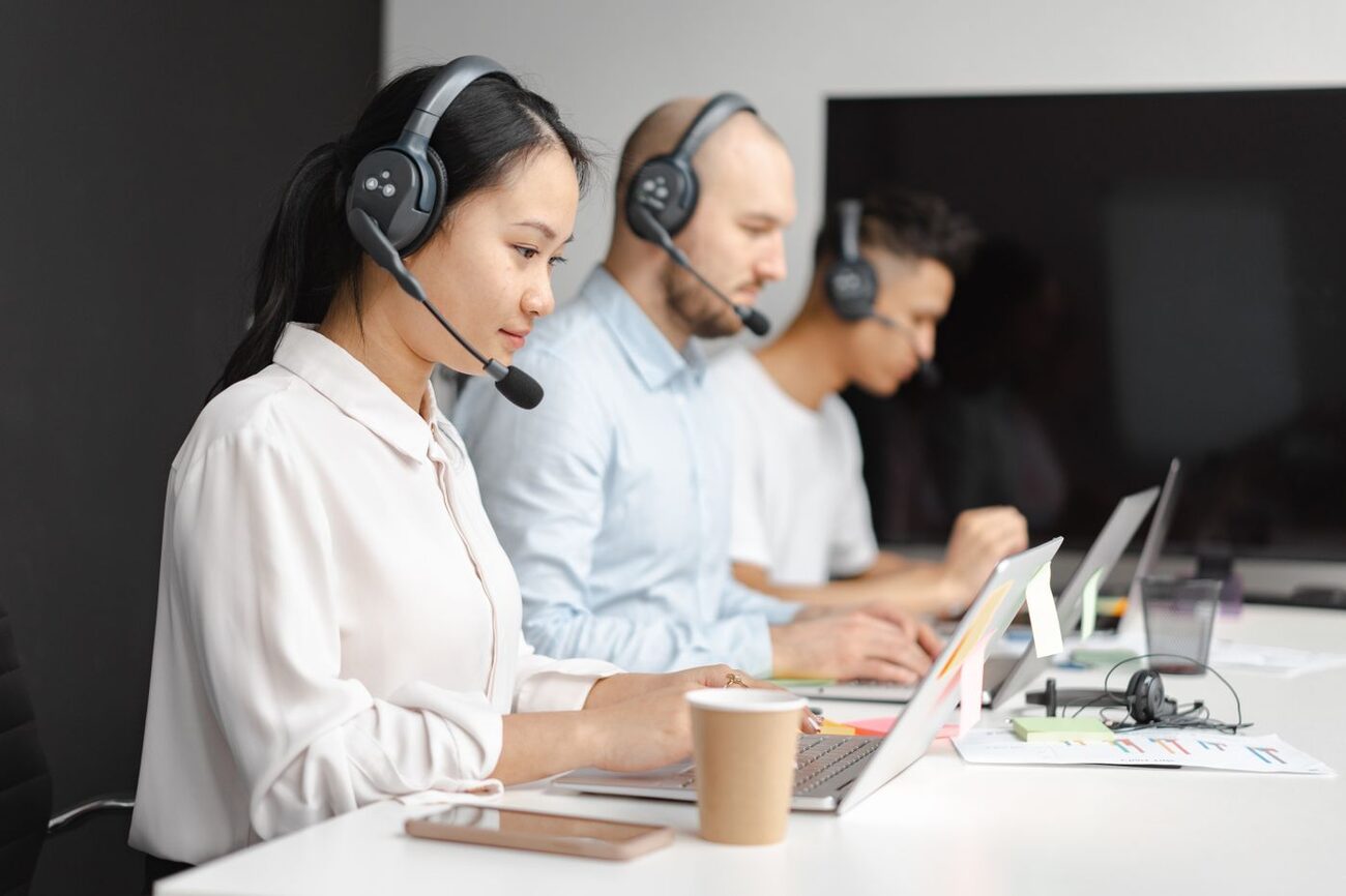 Our outbound team at work
